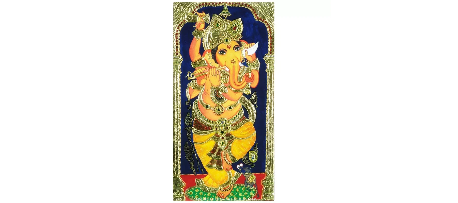 Traditional Tanjore artwork